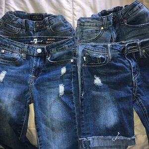 Girls brand name denim bundle